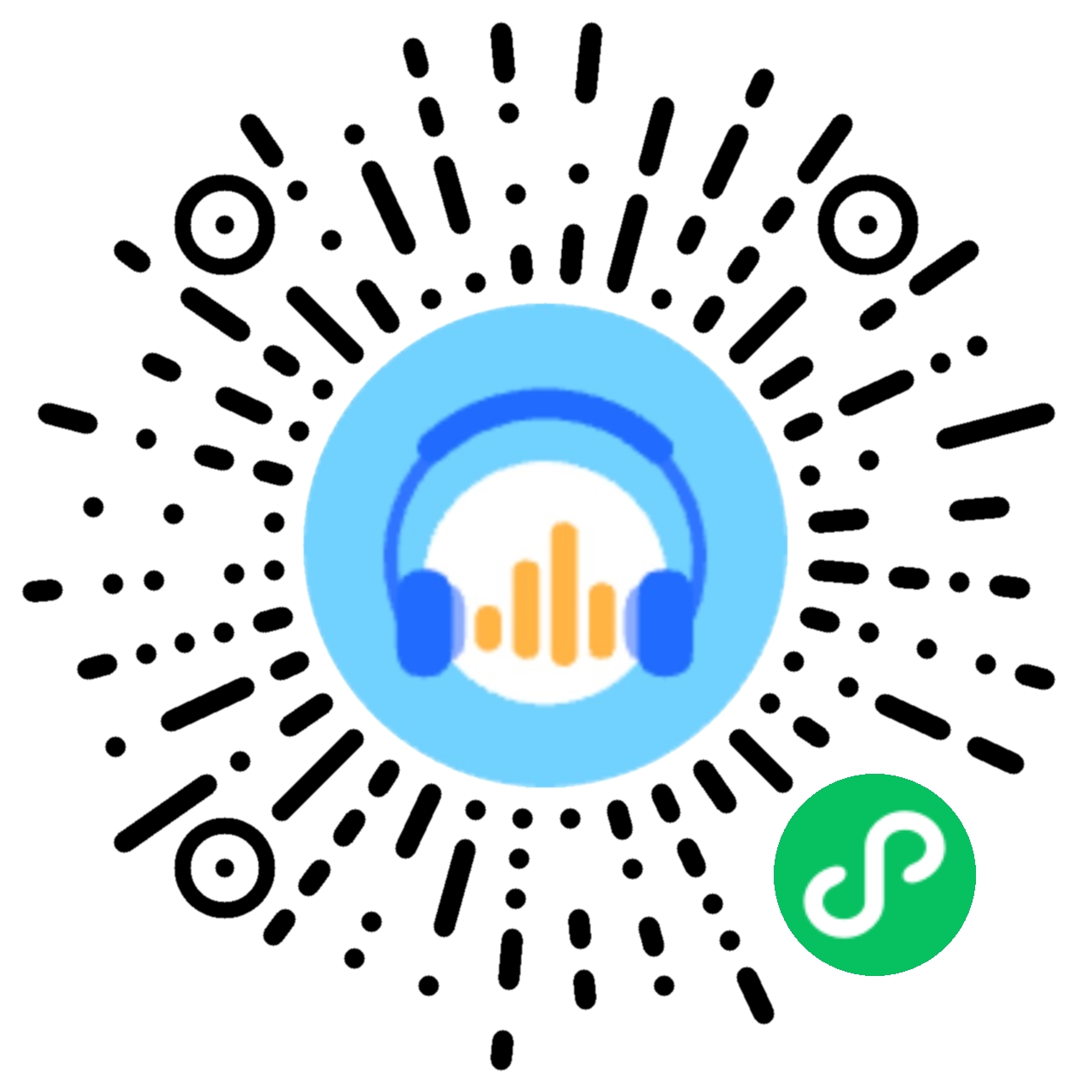 快捷配音助手小程序码